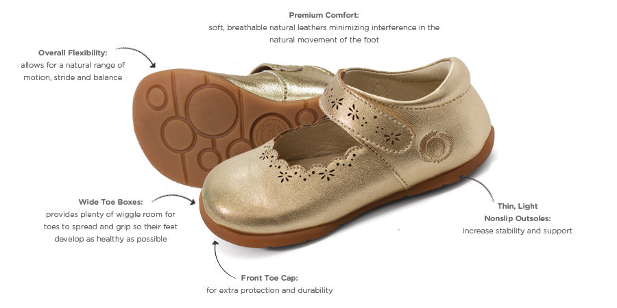 3 Benefits of Soft-soled Shoes for New Walkers – Sun & Lace