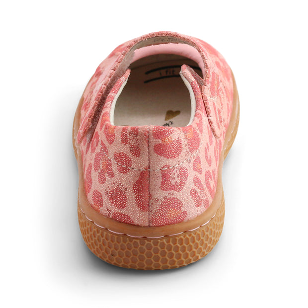 RUCHE CLASSIC Mary Jane | Pink Leopard Shimmer