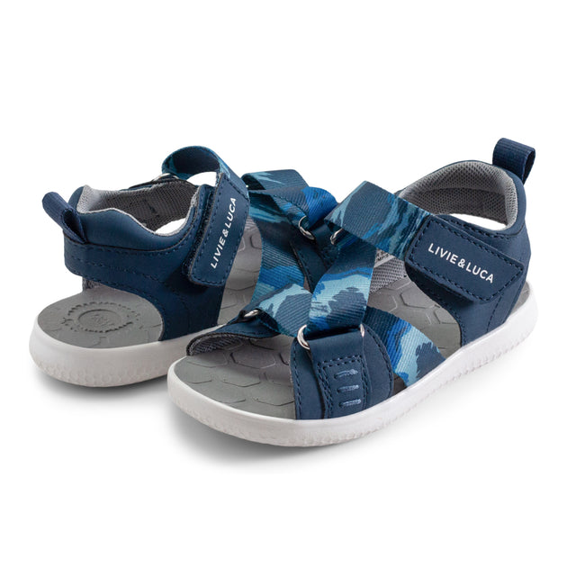 Blue Sneakers for Girls Toddler and Youth – Livie & Luca