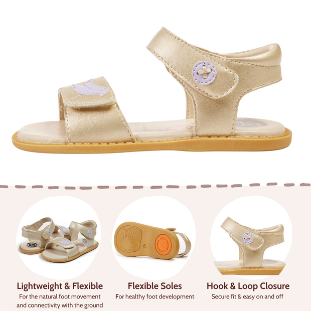 PIO Sandal | Champagne