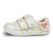 RAKE ECO UV Print Sneaker | Metallic Bunny Unicorn