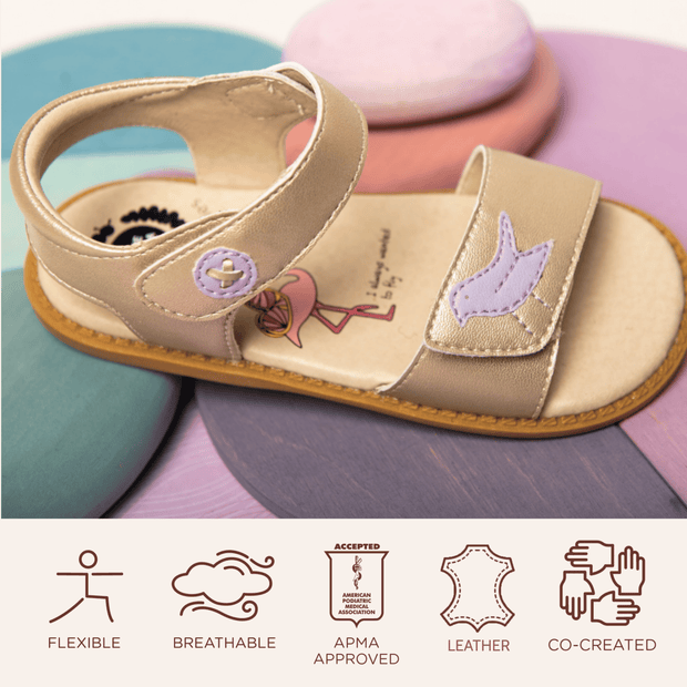 PIO Sandal | Champagne