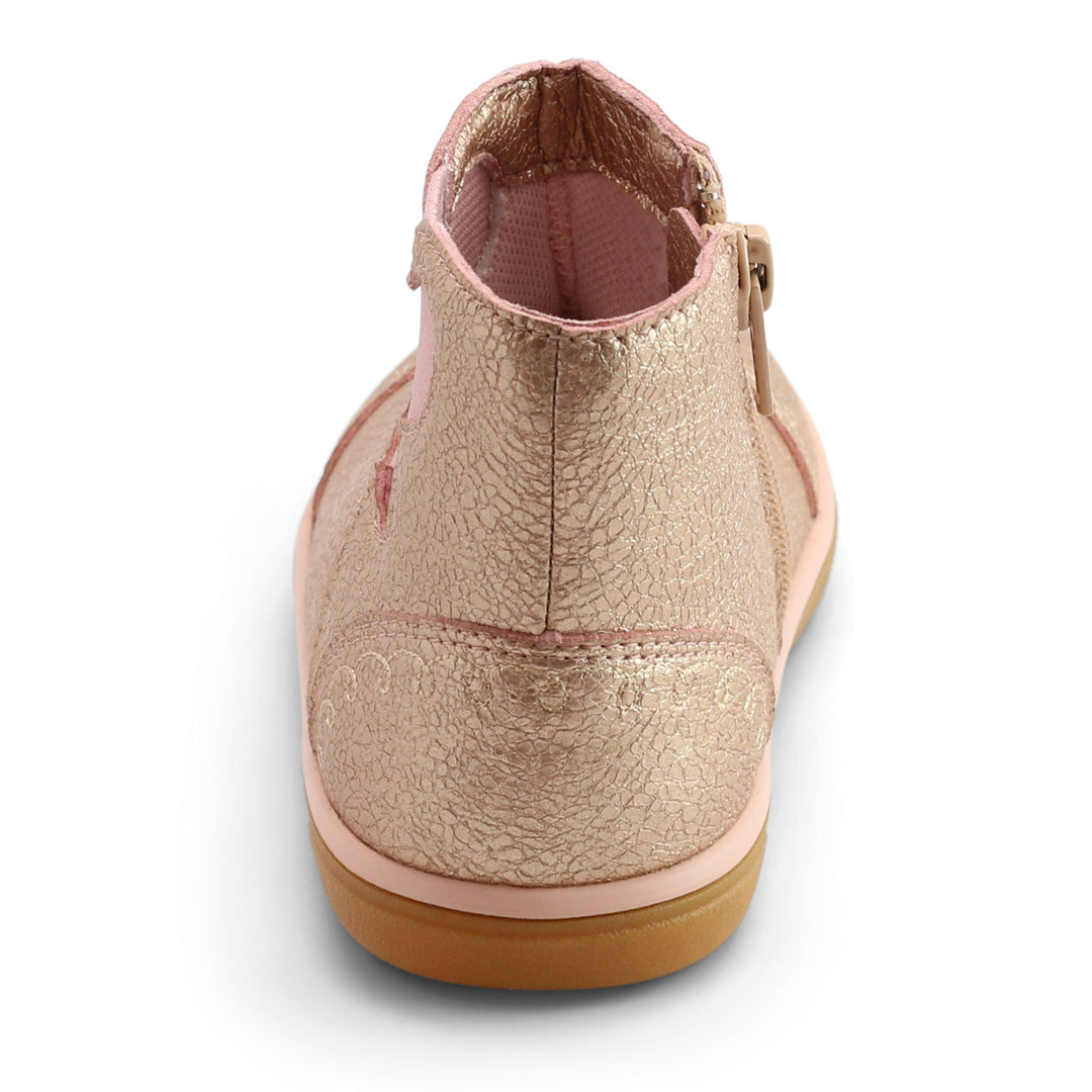 Toddler gold booties on sale