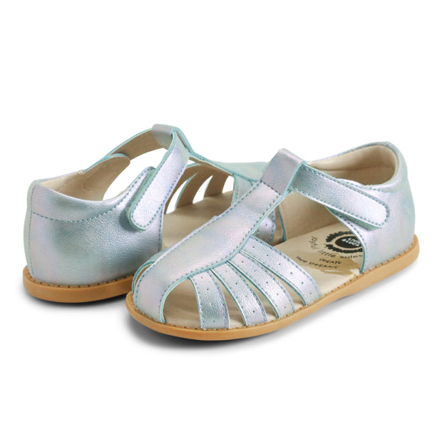 PAZ CLASSIC Sandal | Iridescent Metallic