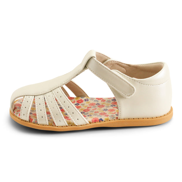 PAZ CLASSIC Sandal | White Pearl
