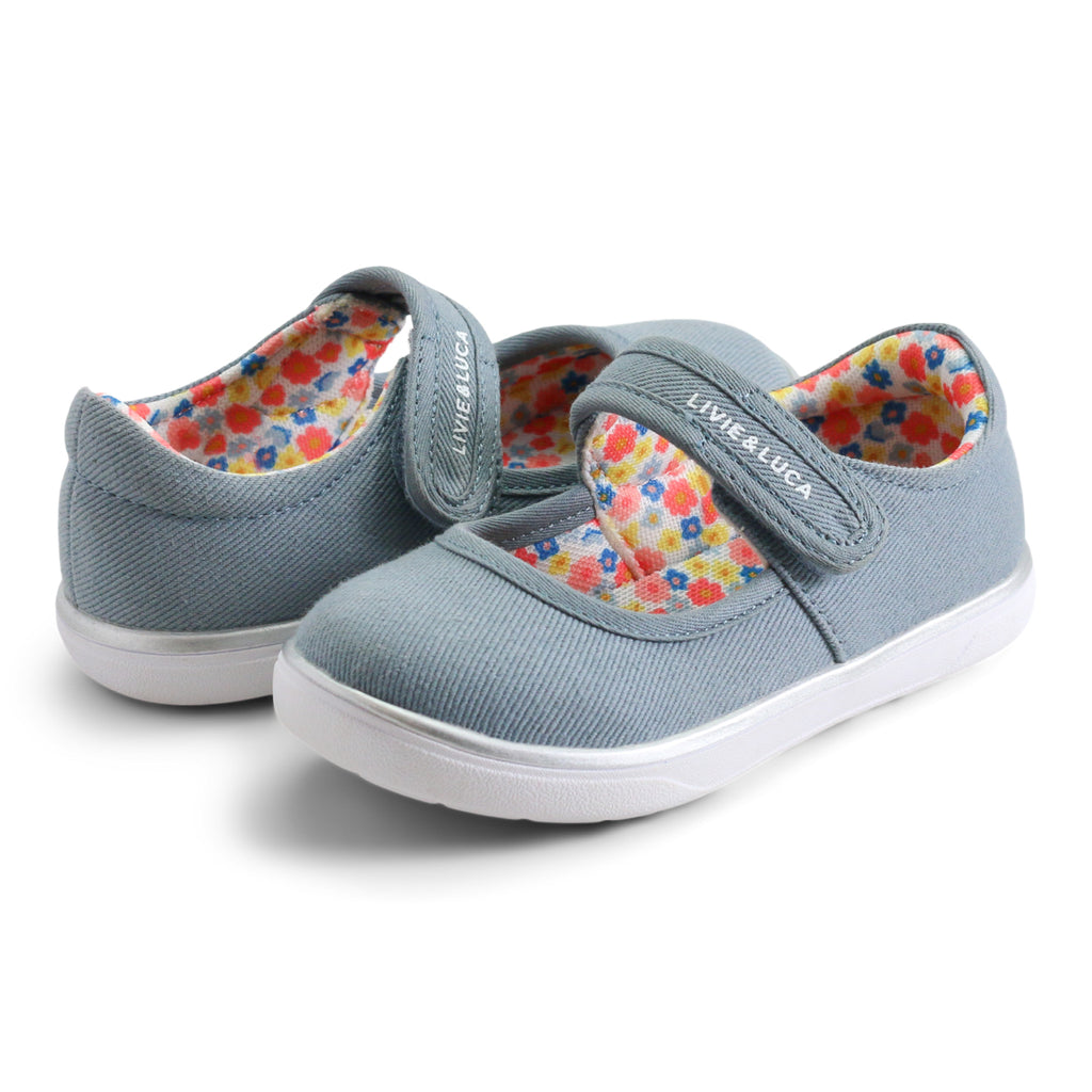 Blue Sneakers for Girls Toddler and Youth – Livie & Luca