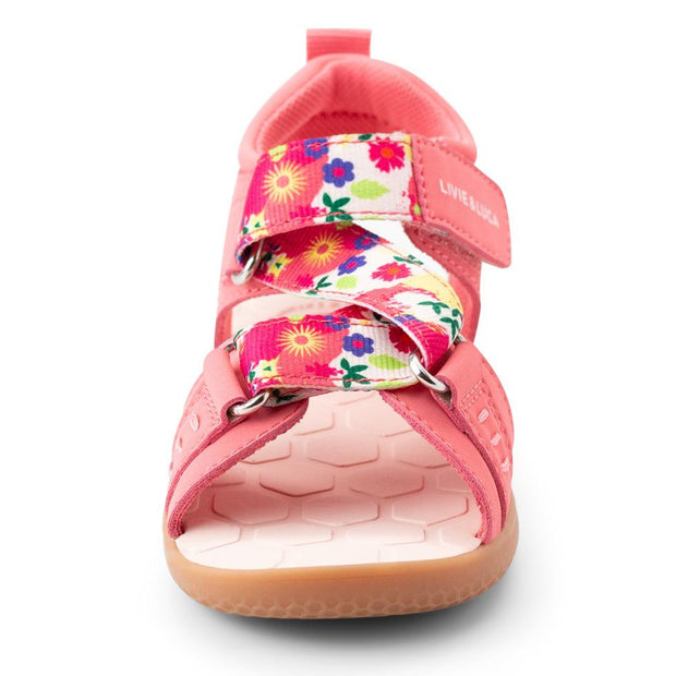 ZIGGY Sandal | Pink Rose Floral Print