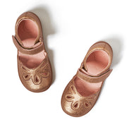 PETAL 2.0 DEW DROP Sandal Mary Jane | Rose Gold